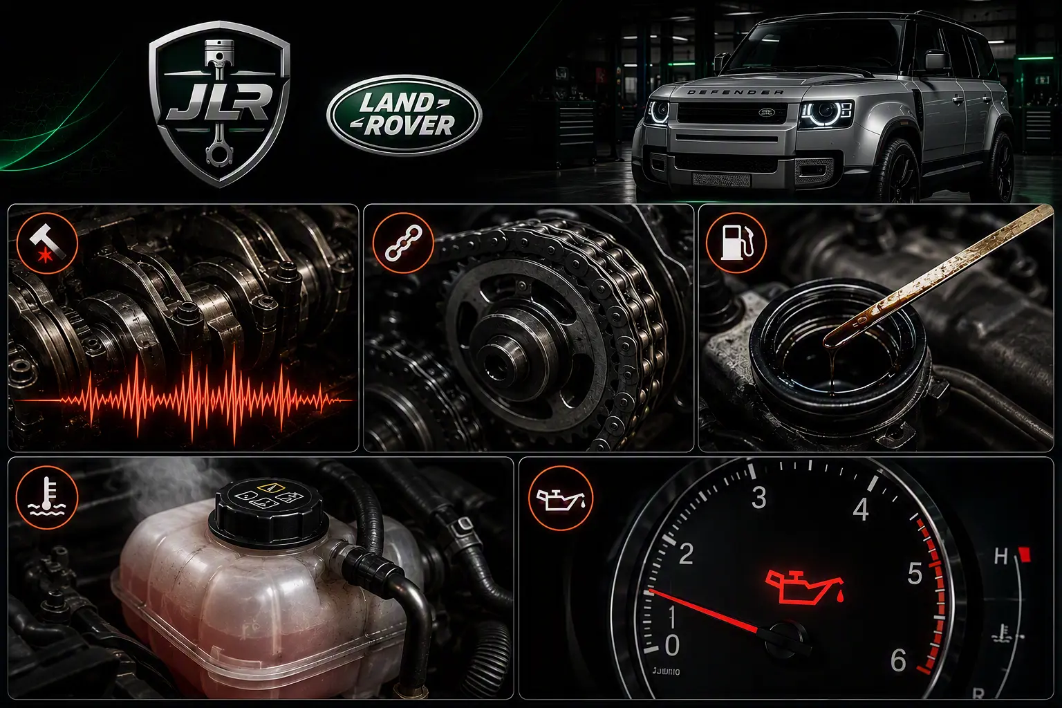 What Are the Early Warning Signs Your JLR Engine Is Failing?