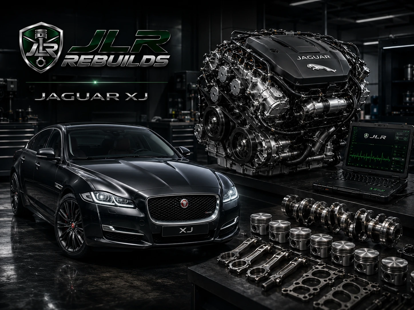 Comprehensive Jaguar XJ engine rebuild engineering solutions