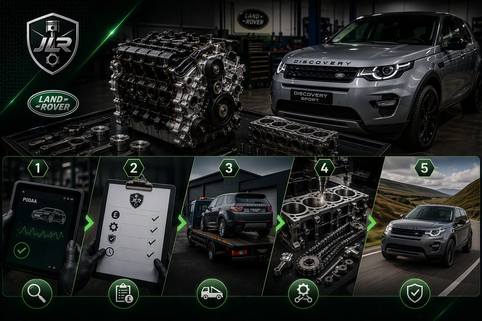 How the Discovery Sport Engine Rebuild Process Works