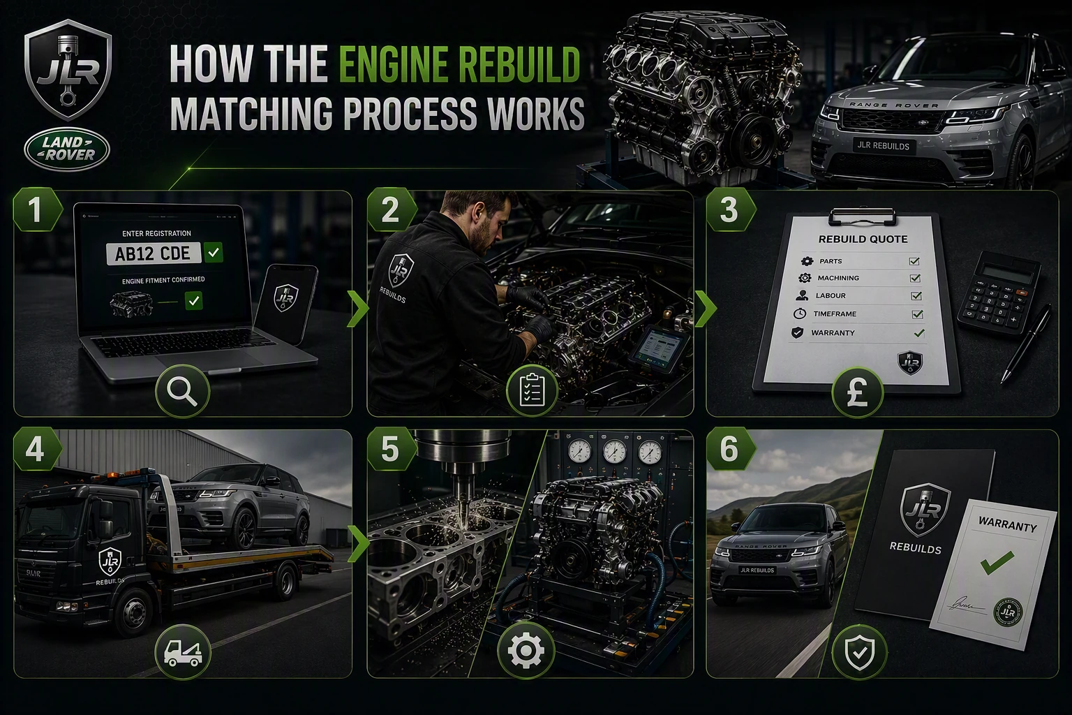 How the Engine Rebuild Matching Process Works