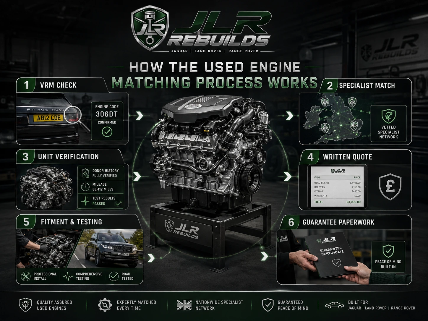 How the Used Engine Matching Process Works